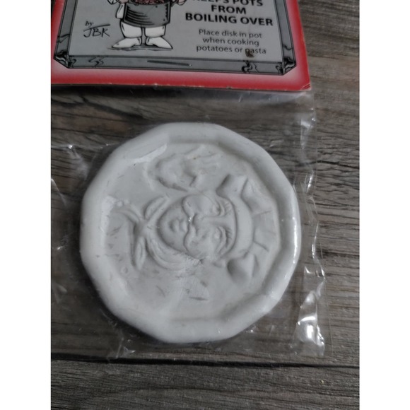 Ceramic Pot Watcher Chef Design Help Prevent Boil Over Boil Alert Pot Minder NEW - Picture 5 of 5